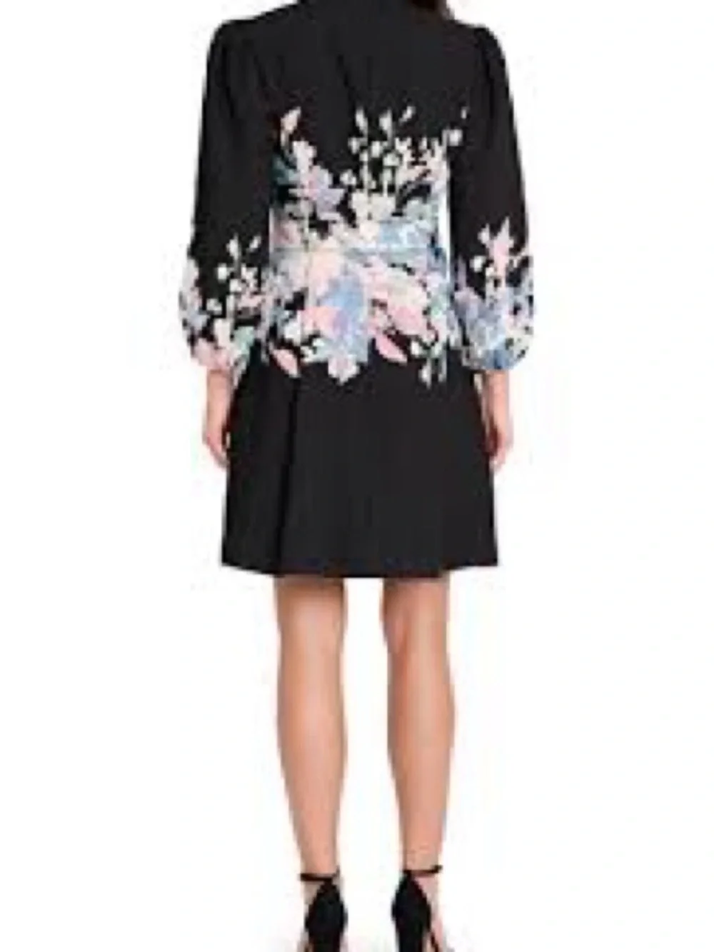 Tahari ASL
Border Print Belted Long
Sleeve Dress - Picture 2 of 7